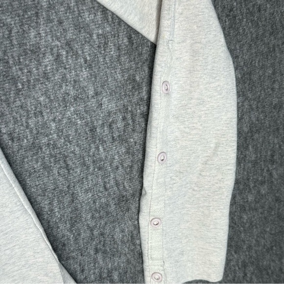 Athleta | Sweatshirt Hoodie Tunic Dress in Gray‎  Workout Athletic Sporty Sz XS - Picture 7 of 13